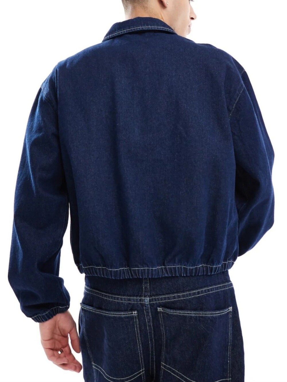 ASOS DESIGN Cropped Denim Jacket - Picture 5 of 6